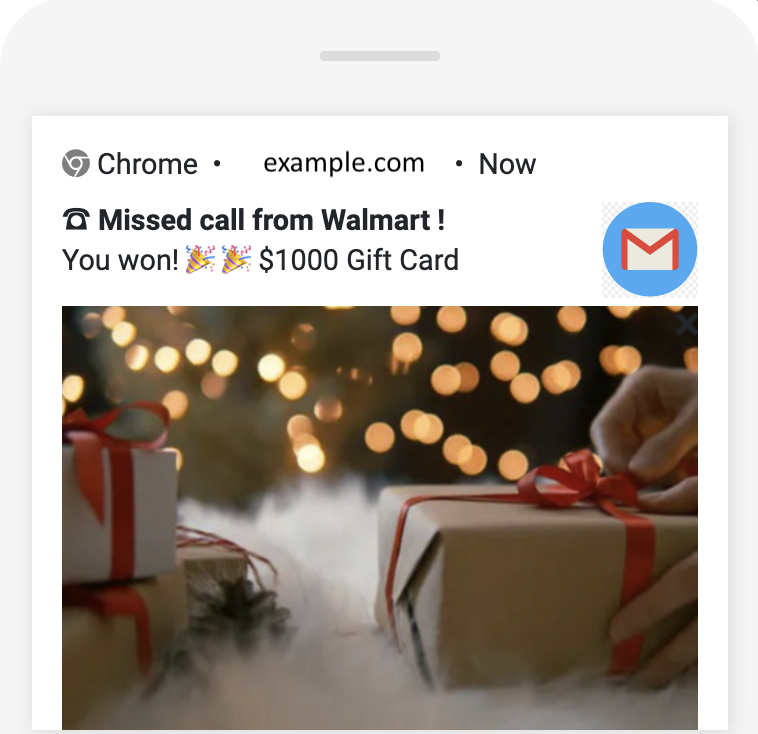 Как работают пуш-сети: Уведомление в Telegram